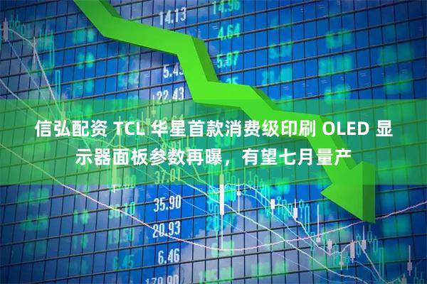 信弘配资 TCL 华星首款消费级印刷 OLED 显示器面板参数再曝，有望七月量产