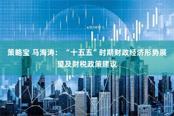策略宝 马海涛: “十五五”时期财政经济形势展望及财税政策建议